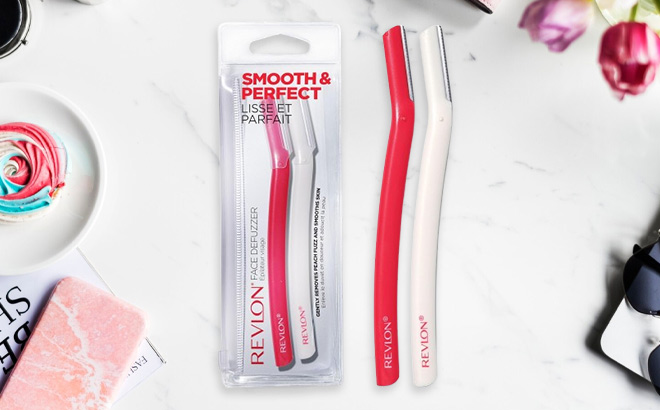 Revlon Face Defuzzers on the Table