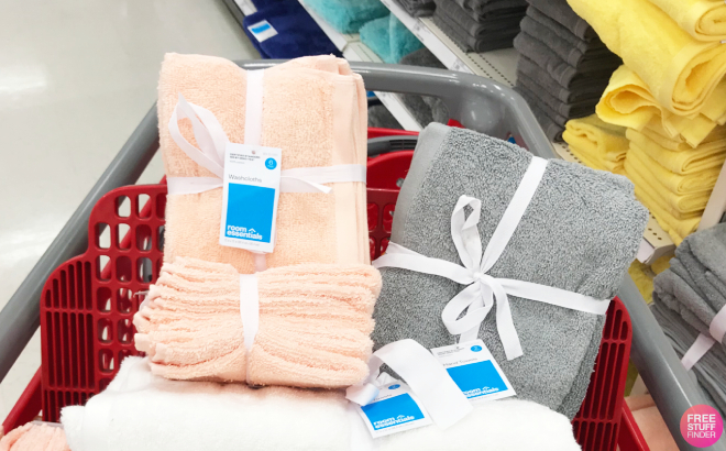 Room Essentials 6 Pack Washcloth Set Room Essentials 6 Pack Washcloth Set
