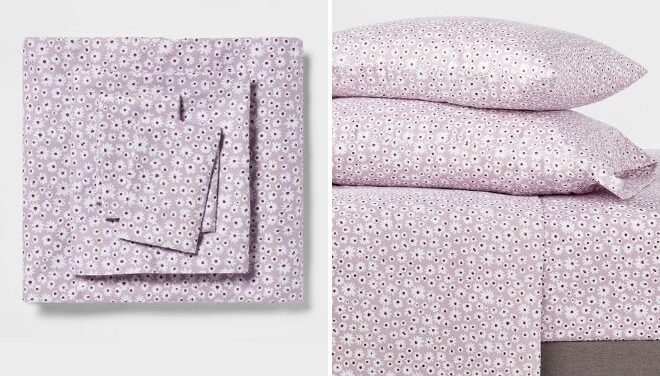 Room Essentials Printed Microfiber Sheet Set Room Essentials Printed Microfiber Sheet Set