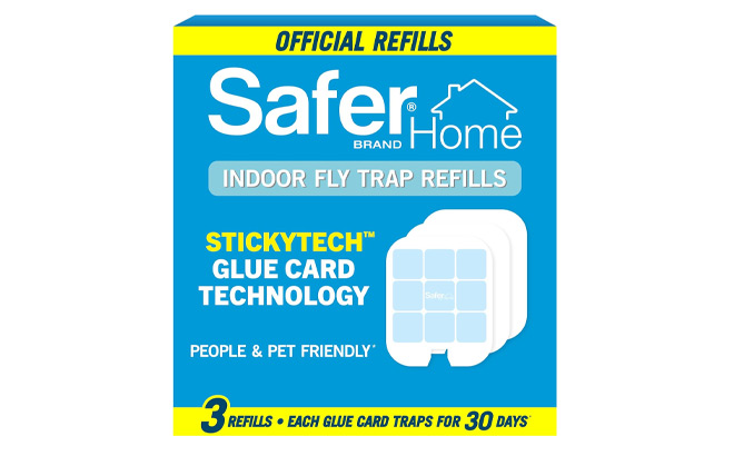 Safer Home 3 Count Indoor Fly Trap Refills