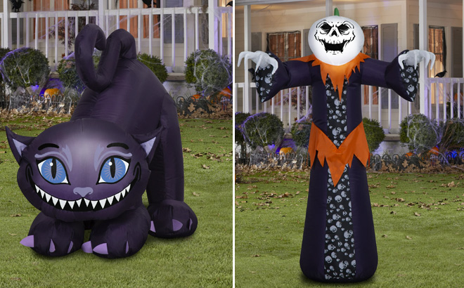 Smiley Cat Airblown Yard Inflatable 3 Inch Smiley Cat Airblown Yard Inflatable 3 Inch