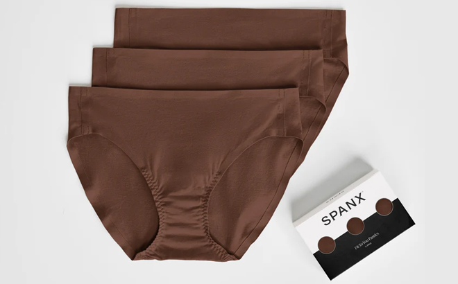 Spanx Fit‑To‑You Bikini 3 Pack Box Spanx Fit‑To‑You Bikini 3 Pack Box