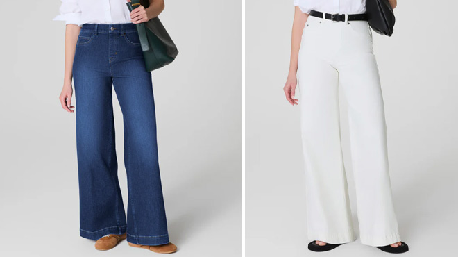 Spanx Wide Leg Jeans