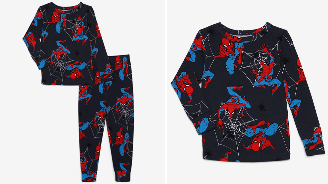 Spiderman Toddler 2 Piece Pajama Set Spiderman Toddler 2 Piece Pajama Set