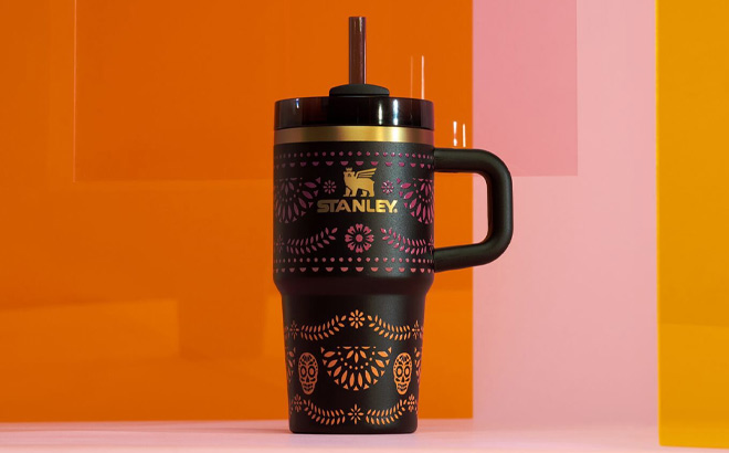 Stanley 20 oz Quencher Dia de Los Muertos H2 0 FlowState Tumbler