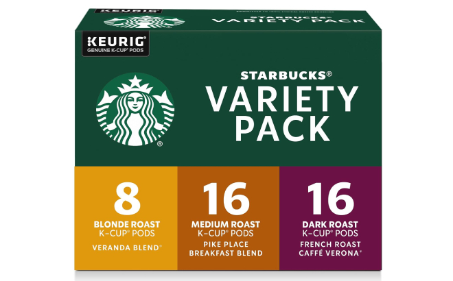 Starbucks K Cup Coffee Pods Variety Pack Starbucks K Cup Coffee Pods Variety Pack