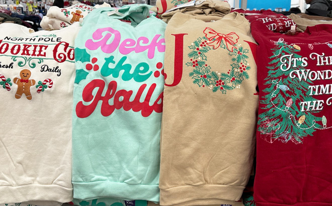 State of Mine Womens Holiday Crewneck Sweatshirts at Sams Club State of Mine Womens Holiday Crewneck Sweatshirts at Sams Club