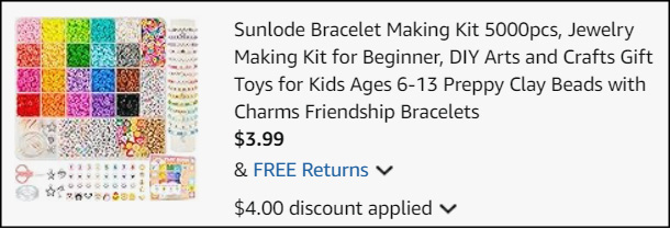 Sunlode 5000 Piece Bracelet Making Kit Checkout Sunlode 5000 Piece Bracelet Making Kit Checkout