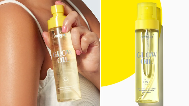 Supergoop Glow Oil SPF 50 Vitamin E Body Oil Supergoop Glow Oil SPF 50 Vitamin E Body Oil