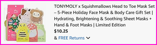 TONYMOLY Gift Set Checkout Screen TONYMOLY Gift Set Checkout Screen