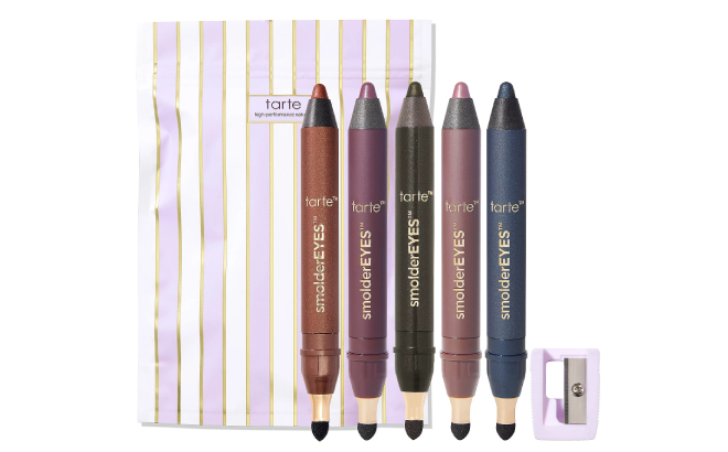 Tarte Holiday Line Up SmolderEYES Shadow Liners 5 Piece Set