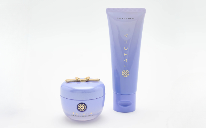 Tatcha The Rice Wash and Dewy Skin Cream 2 Piece Set