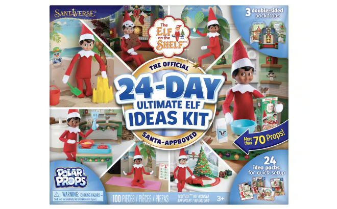 The Elf on the Shelf Polar Props 24 Day Ultimate Elf Ideas Kit