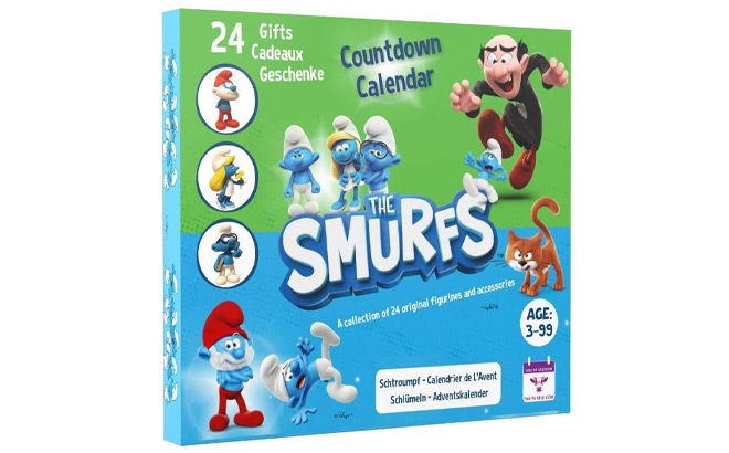 The Purple Cow The Smurfs Advent Countdown Calendar The Purple Cow The Smurfs Advent Countdown Calendar