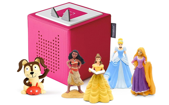 Toniebox 1 Audio Player Bundle in Pink Color