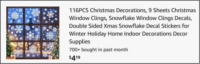 Traplace 116 Piece Christmas Decorations Checkout 1 Traplace 116 Piece Christmas Decorations Checkout 1