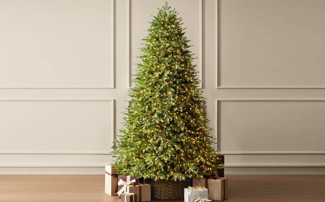 Twinkling Fir LED Pre Lit Artificial Christmas Tree