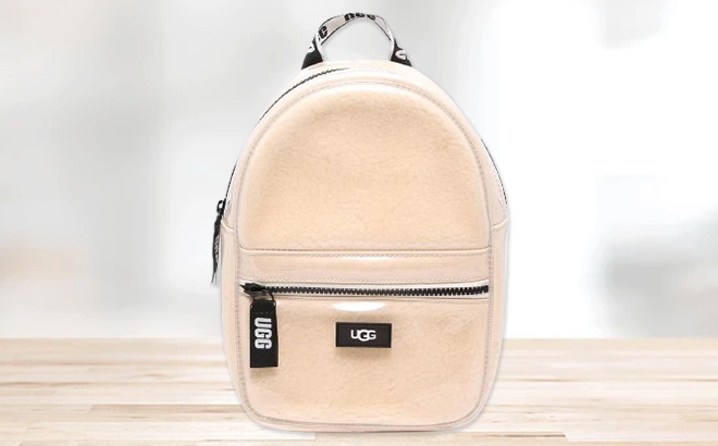 UGG Dannie II Backpack on a Table UGG Dannie II Backpack on a Table