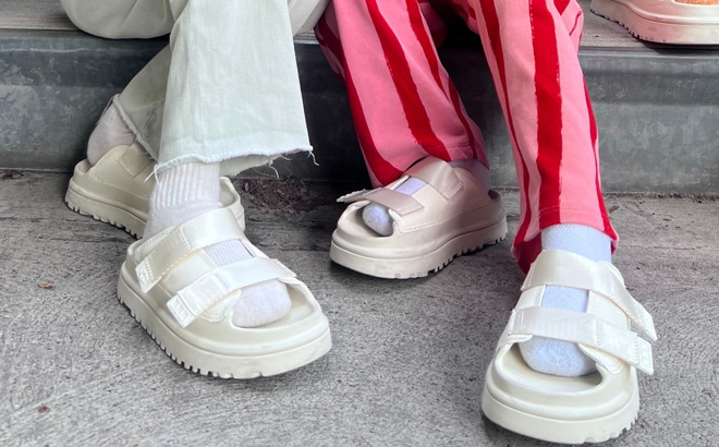 UGG GoldenGlow Girls Grade School Slides UGG GoldenGlow Girls Grade School Slides