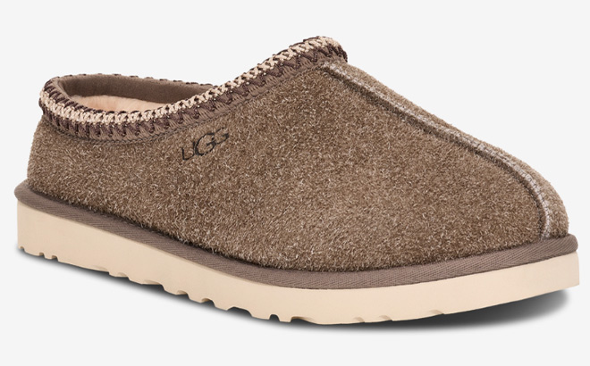 UGG Tasman Shaggy Suede Mens Slide UGG Tasman Shaggy Suede Mens Slide