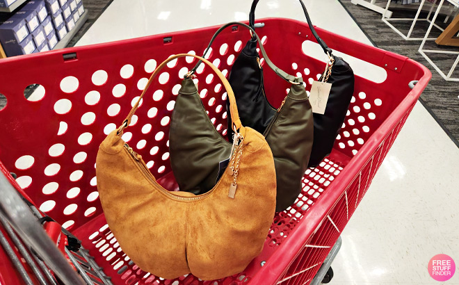 Universal Thread Oversized Crescent Shoulder Bag in a Cart Universal Thread Oversized Crescent Shoulder Bag in a Cart