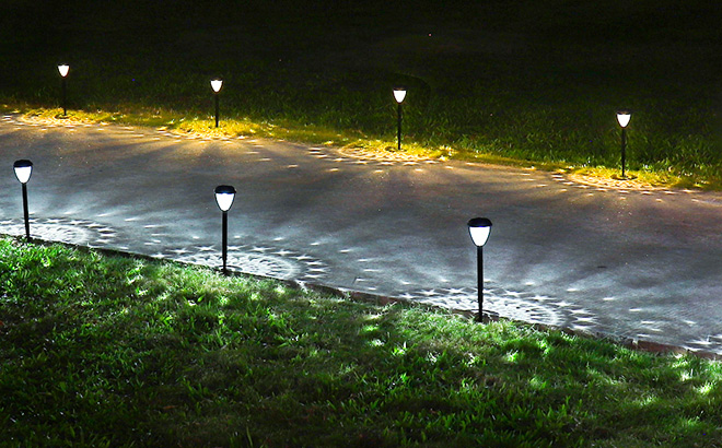 Urago Pathway Solar Lights 10 Pack Urago Pathway Solar Lights 10 Pack