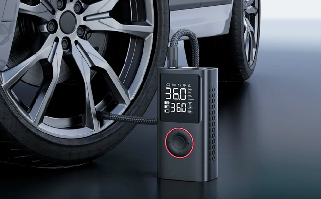 VacLife Cordless Tire Inflator Portable Air Compressor VacLife Cordless Tire Inflator Portable Air Compressor