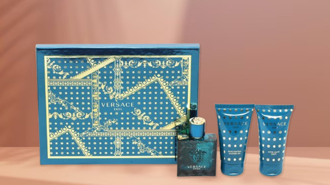 Versace Eros 3 Piece Fragrance Set