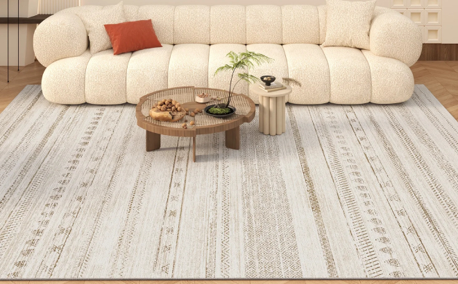 Vunate Washable Area Rug