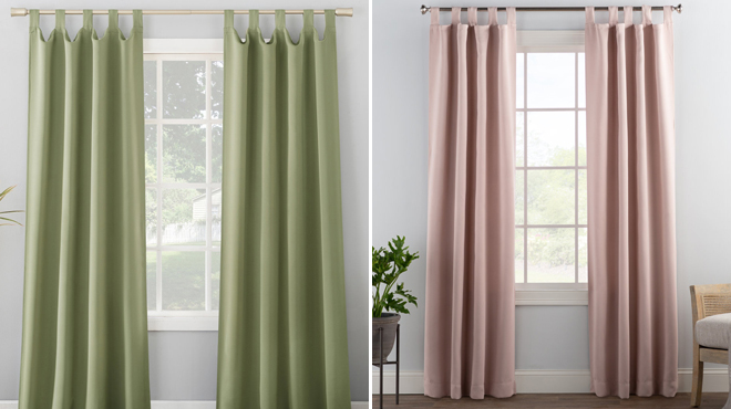 Wayfair Basics Millen Thermal Blackout Tab Top Curtain Panel Wayfair Basics Millen Thermal Blackout Tab Top Curtain Panel