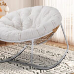 Winston Porter Nanlop Rocking Chair in White
