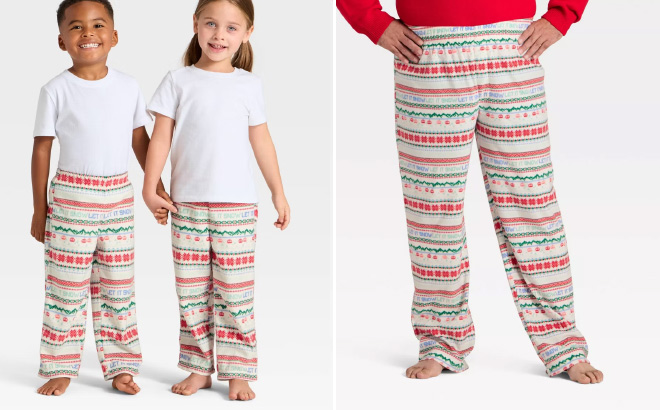 Wondershop Toddler Holiday Matching Family Pajama Pants