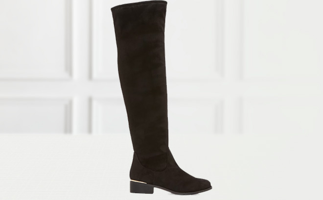 Worthington Womens Palmetto Flat Heel Over the Knee Boot Worthington Womens Palmetto Flat Heel Over the Knee Boot
