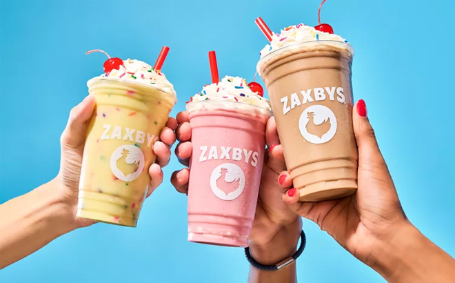 Zaxbys Milkshakes