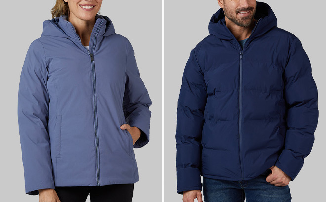 32 Degree Womens Midweight Puffer Jacket
