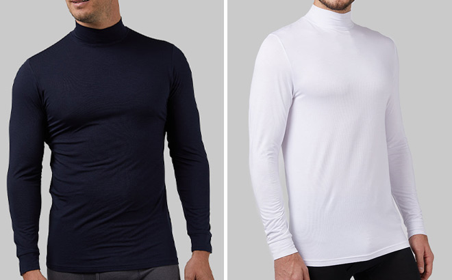 32 Degrees Mens Baselayer Mock Tops 32 Degrees Mens Baselayer Mock Tops