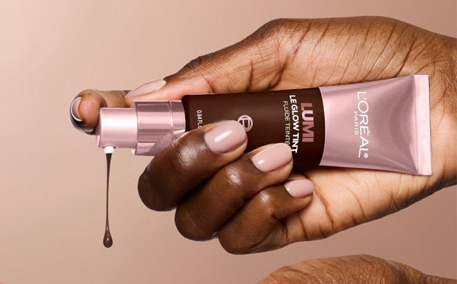 A Person Holding LOreal Paris Lumi Le Glow Skin Tint