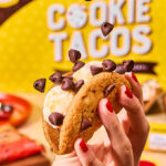 A Person Holding the Nestle Toll House Cookie Taco