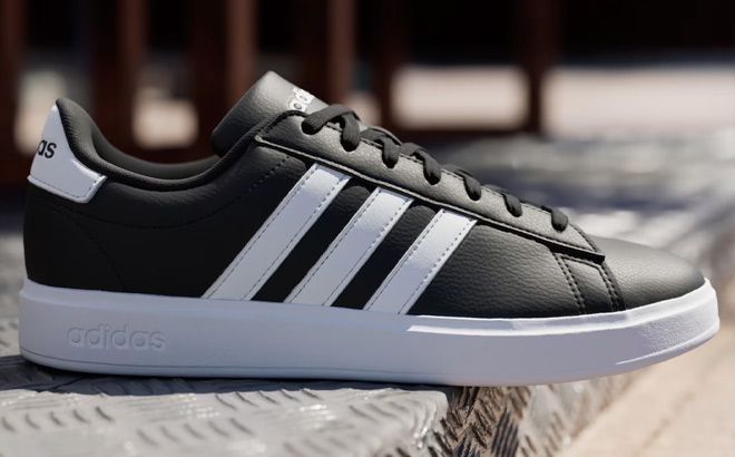 Adidas Mens Grand Court Shoe Adidas Mens Grand Court Shoe