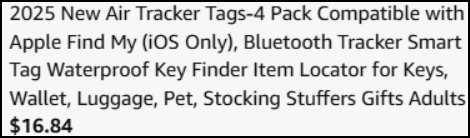 Air Tracker Checkout