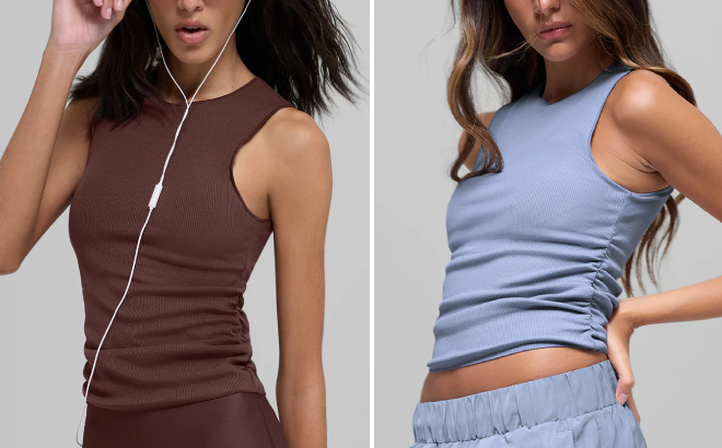 Alo Ribbed En Pointe Tank Alo Ribbed En Pointe Tank