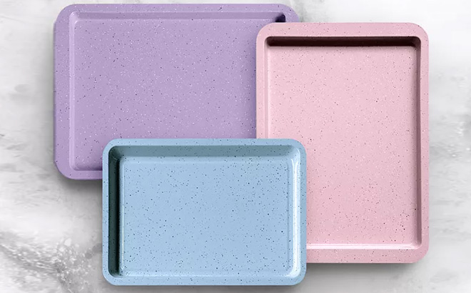 Art Cook 3 Piece Nonstick Cookie Sheet Set