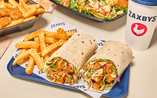 Asian Zensation Wrap from Zaxbys