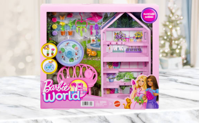 Barbie Backyard Garden Playset