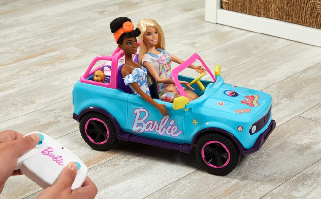 Barbie Hot Wheels RC SUV