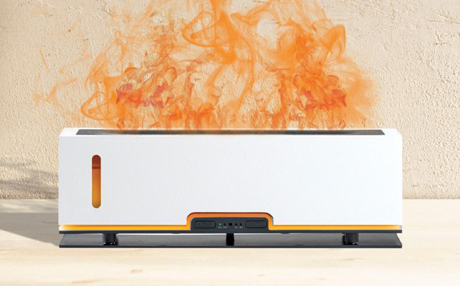 BellHowell Flame Effect Aroma Diffuser with Essential Oil