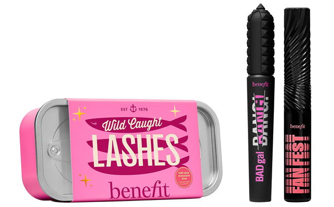 Benefit Cosmetics 2 Piece Wild Caught Lashes Mascara Set Benefit Cosmetics 2 Piece Wild Caught Lashes Mascara Set