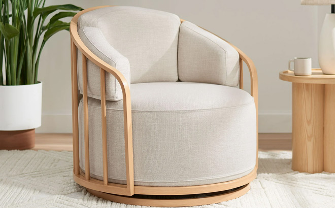 Better Homes Gardens Lillian Swivel Birdcage Accent Chair