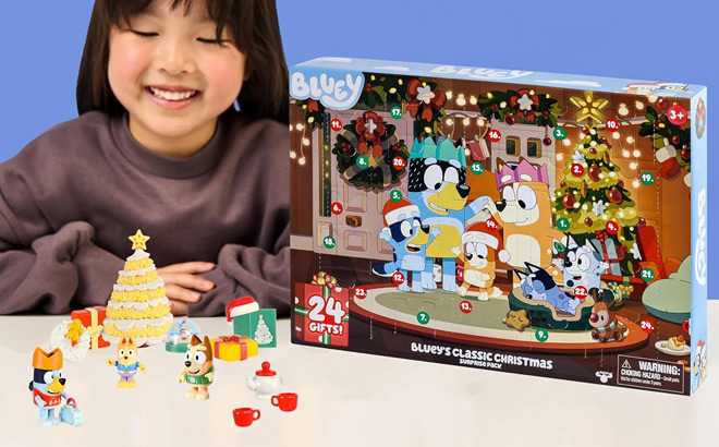 Bluey 24 Piece Advent Calendar