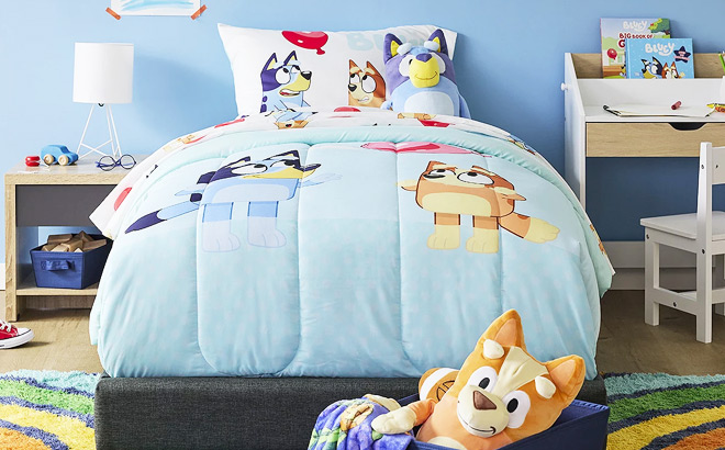 Bluey Floating Balloons Sheet Set